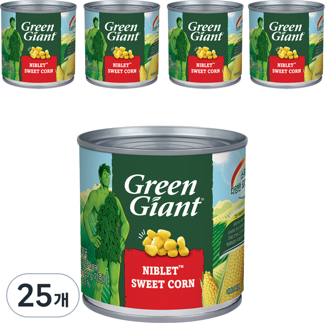 그린자이언트 니블렛 스위트콘, 340g, 25개