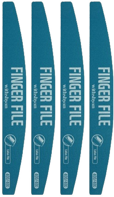 위드샨 반영구 앤 세척가능 프로 프리미엄 핑거파일, 혼합색상, 4개