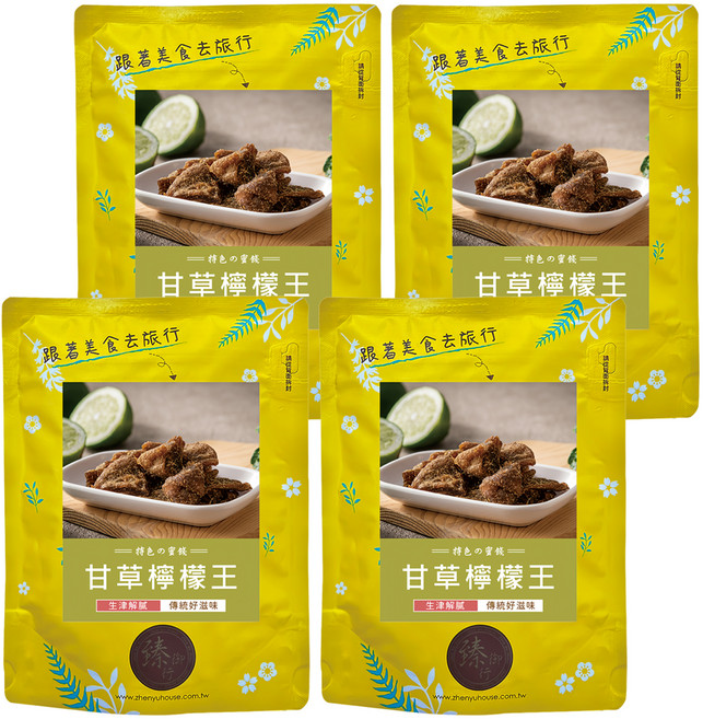 臻御行 甘草檸檬王, 4個, 150g