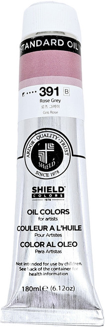 쉴드 스탠다드 유화물감 전문가용 391 ROSE GREY, 180ml, 1색