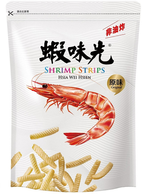 裕榮食品 蝦味先 原味, 300g, 1包