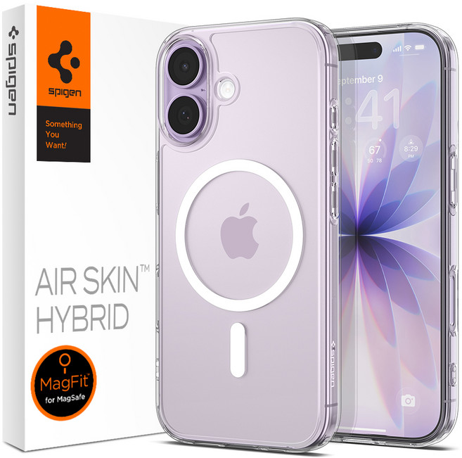 슈피겐 맥세이프 에어스킨하이브리드맥핏 휴대폰 케이스 ACS09973