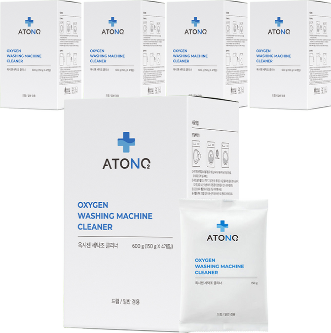 아토앤오투 옥시젠 세탁조 클리너, 150g, 20개