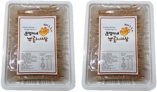 분영이네 누룽지세상 현미누룽지, 540g, 2개