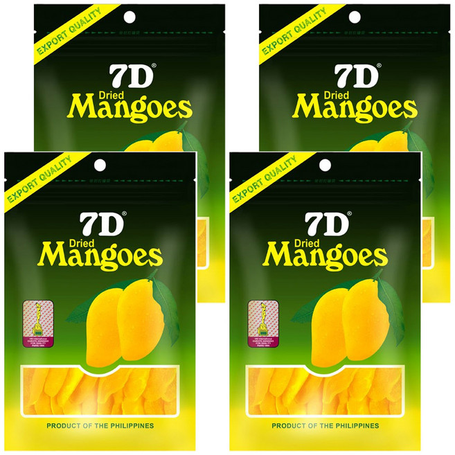 7D Mangoes 宿霧芒果乾, 70g, 4包
