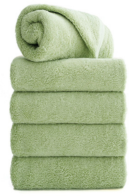 타월톡톡 국내생산 호텔수건 200g 40수 코마사, 연그린, 5개