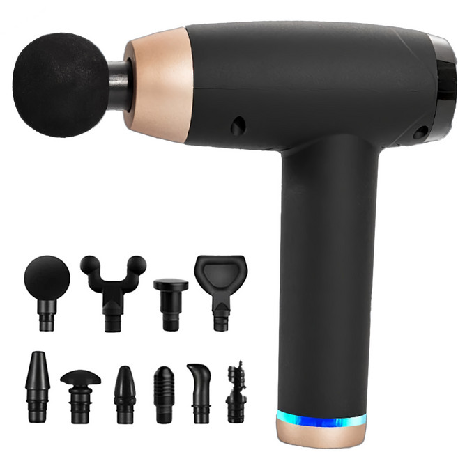 UTA 旗艦款52檔數顯按摩槍 K6, 黑色