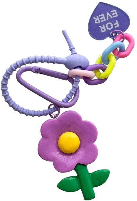 소리달 네트 체인 데이지 가방 키링