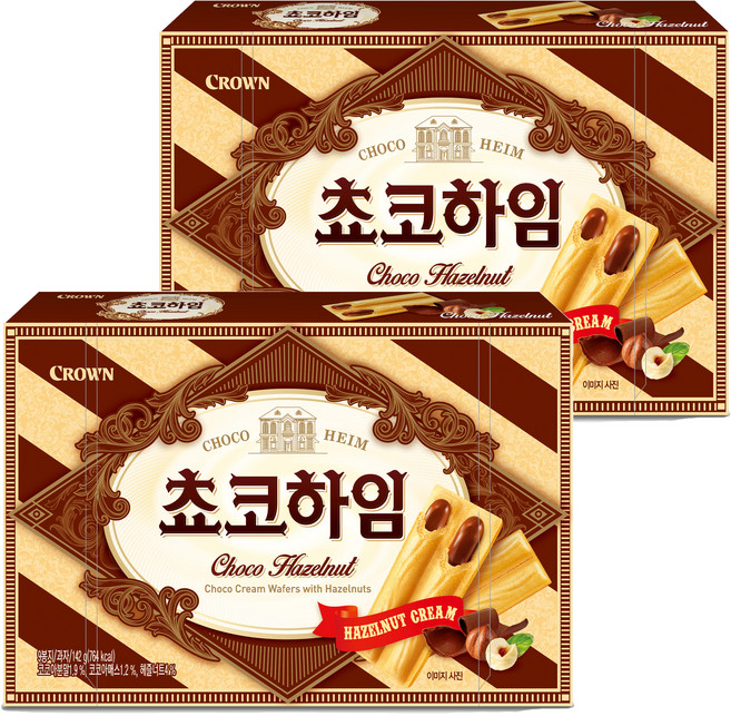 쵸코하임, 142g, 2개