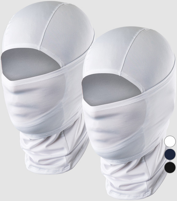 아르메데스 기능성 쿨 바라클라바 AR-19 2p, 화이트, 2개