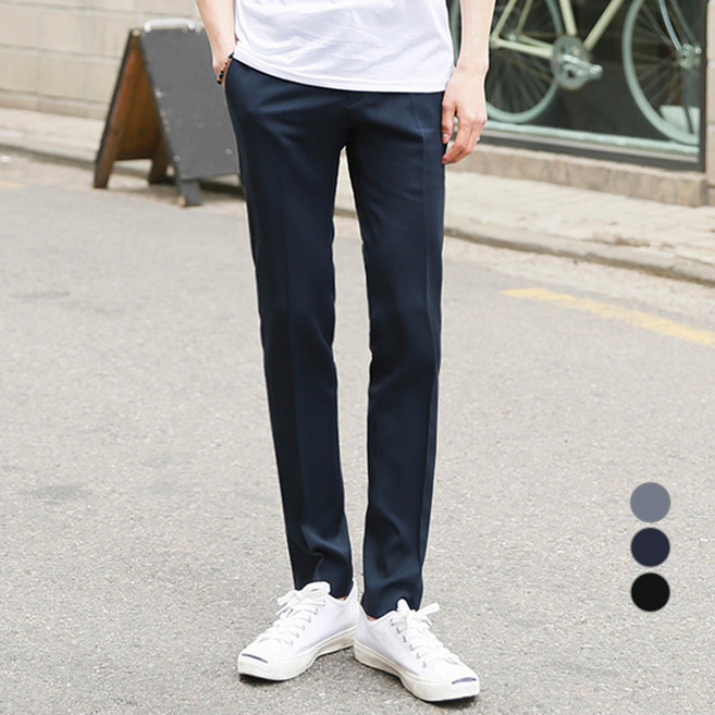 타운클로 남성용 냉감 통기성 핏의 정석 쿨 슬랙스