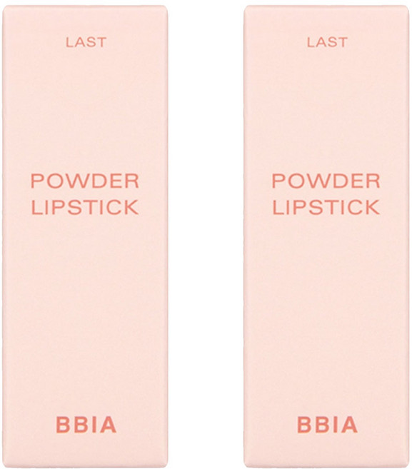 삐아 라스트 파우더 립스틱 2, 09 메리골드, 3.5g, 2개
