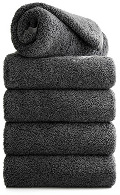 타월톡톡 호텔 수건 200g 40수 코마사, 딥그레이, 5개