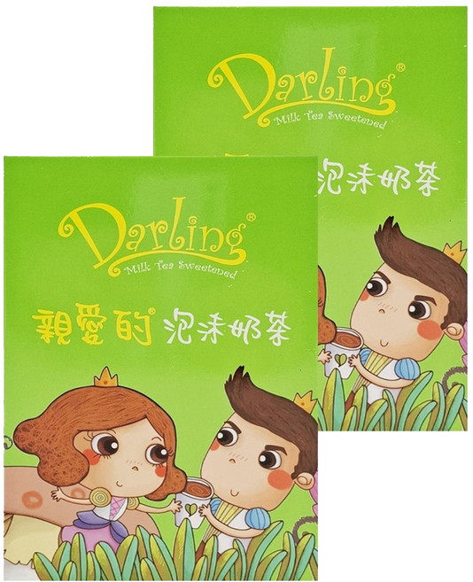 Darling White Coffee 親愛的白咖啡 泡沫奶茶, 30g, 10條, 2盒