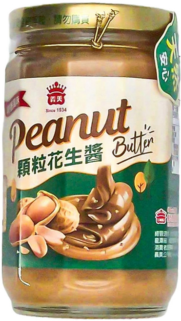 義美 顆粒花生醬 鹹香