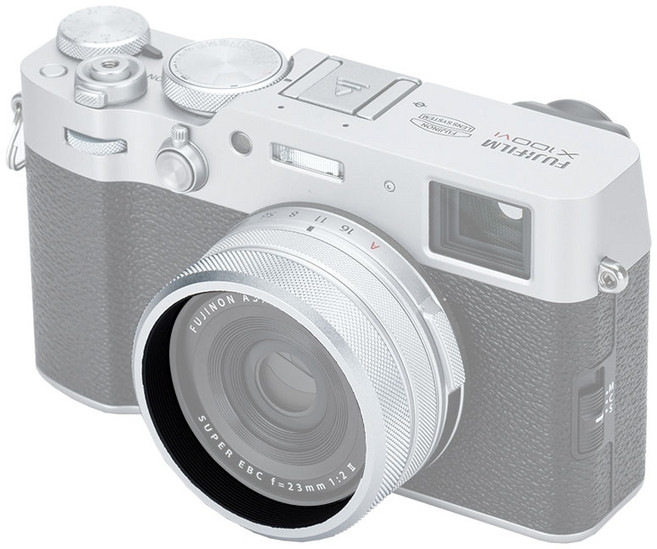 JJC 후지필름 X100VI X100V X100F X100T X70 카메라 렌즈 어댑터 링 RN-FXVI, 1개, RN-FXVI(실버)