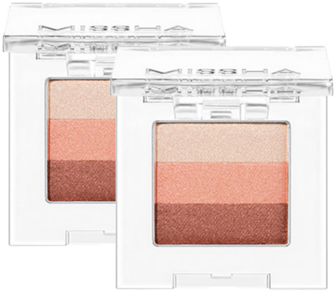 미샤 트리플 섀도우 2g, 6호 마르살라 레드, 2개