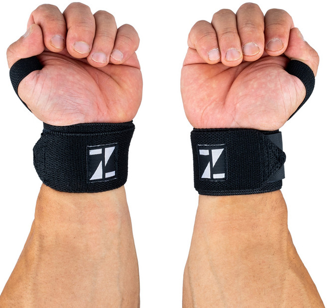 제로투히어로 슬림 손목보호대 한쌍, 1세트, 블랙