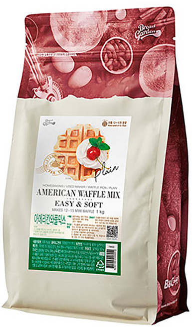 브레드가든 뉴욕 스타일 와플믹스, 1kg, 1개