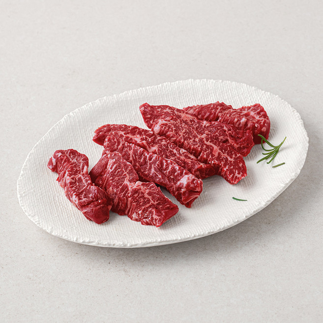 더미트 한우 안창살 1+등급 구이용 (냉장), 200g, 1개