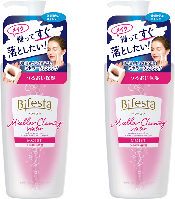 Bifesta 碧菲絲特 保濕即淨卸妝水, 400ml, 2件