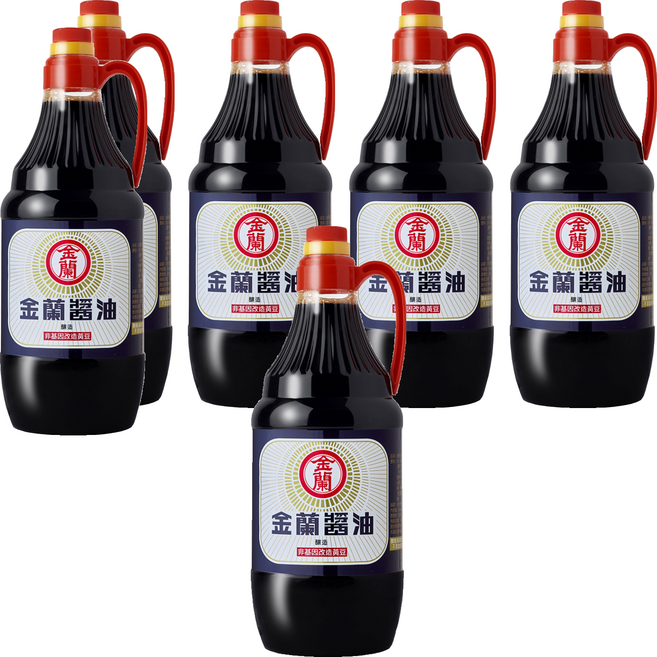 KIMLAN 金蘭 醬油, 2L, 6桶