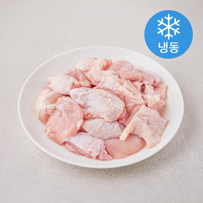 수월한 브라질산 순살 조각정육 (냉동), 500g, 1개