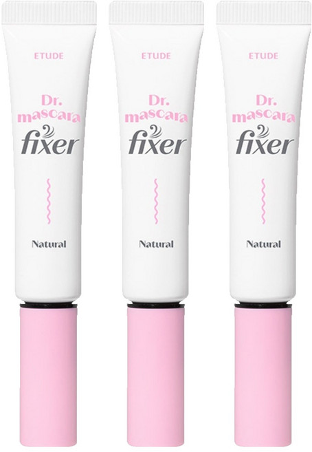 에뛰드 뉴 닥터 마스카라 픽서 6g, 내추럴, 3개