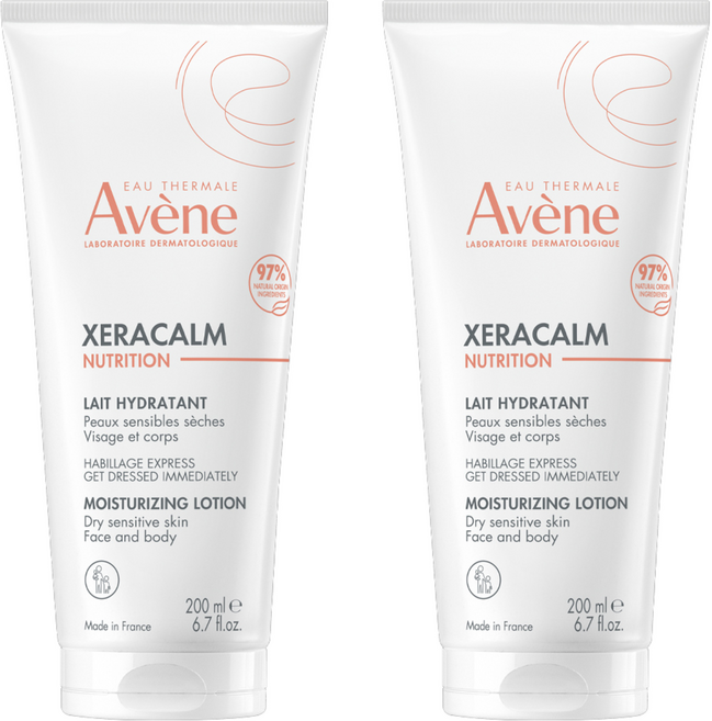 아벤느 제라캄 뉴트리션 로션, 200ml, 2개