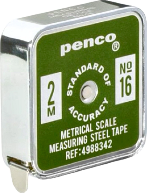 HIGHTIDE penco 金屬捲尺 2M 不鏽鋼合金, 1個