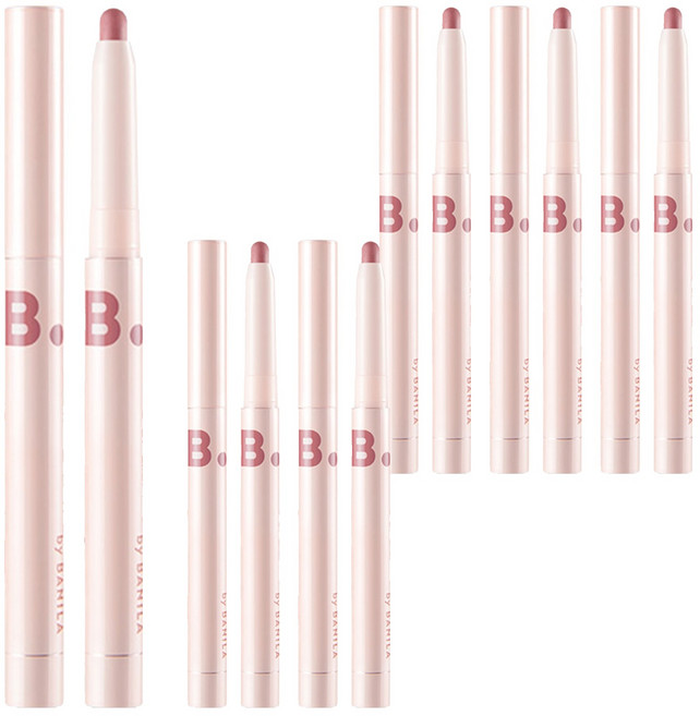 바닐라코 스머징 립 펜슬 0.8g, PK01 누드 로즈, 6개