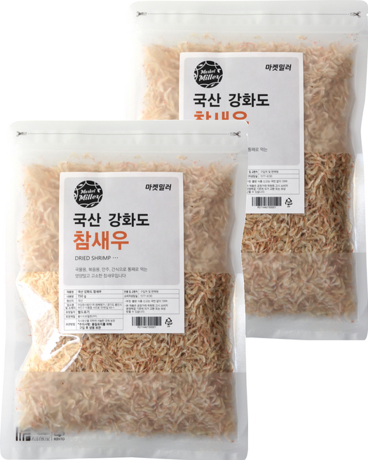 Market Miller 國產江華島對蝦, 150g, 2包
