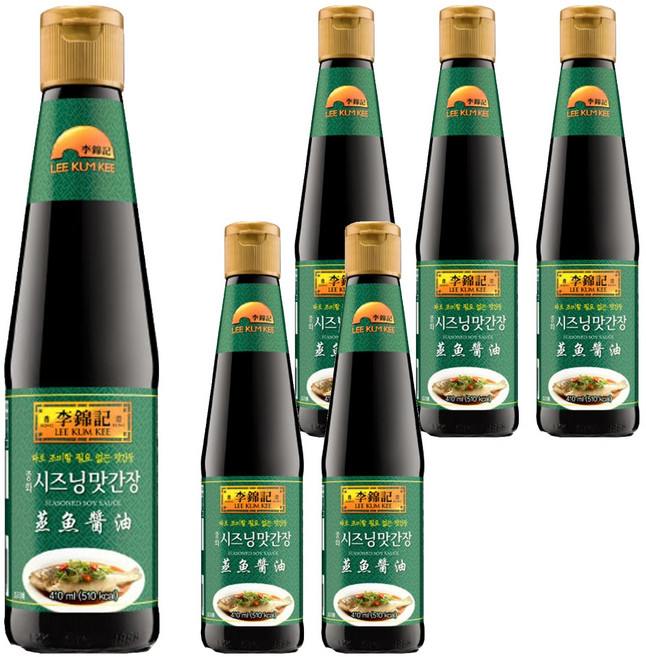 이금기 중화시즈닝 맛간장, 6개, 410ml