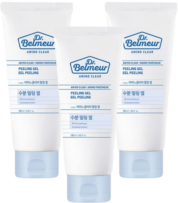 더페이스샵 닥터벨머 아미노클리어 필링젤, 3개, 130ml