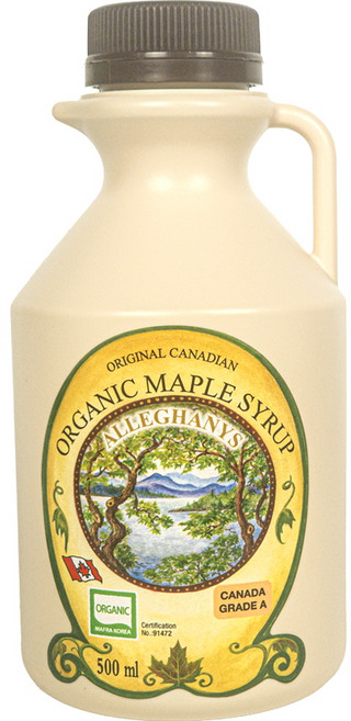 알레가니 유기농 메이플 시럽, 500ml, 1개