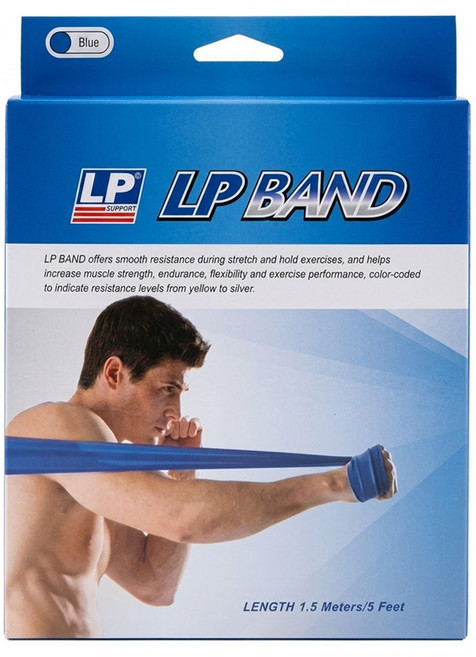 LP 肌力訓練帶 844-BL-F, 藍色, 1個