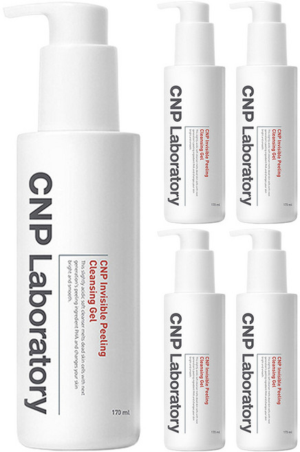 CNP차앤박 인비져블 필링 클렌징 젤 170ml, 1개입, 5개
