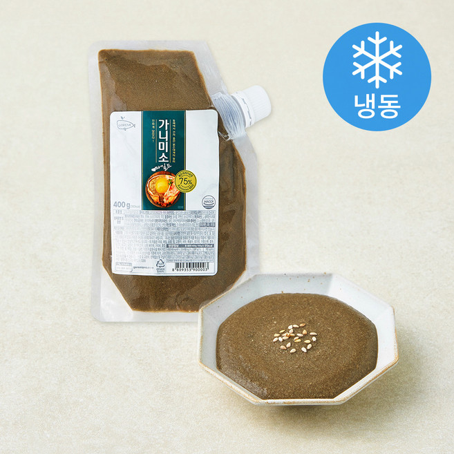 고래미 가니미소 마일드G 게장 (냉동), 400g, 1개