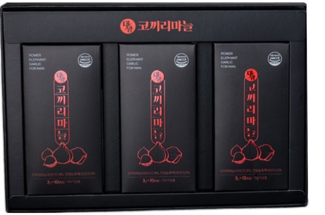 대왕 코끼리 마늘 10p, 30g, 3개