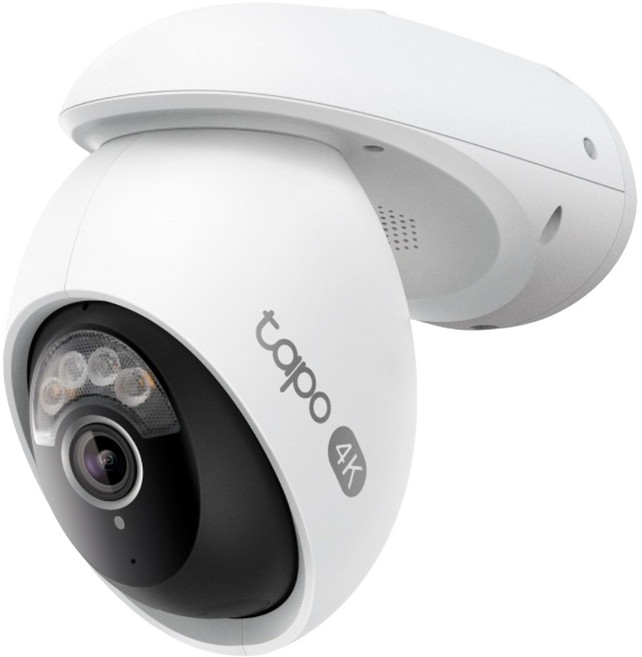 tapo 4K 800萬畫素 人臉辨識 AI偵測 360度攝影機/戶外Wi-Fi監視器, 1個, C560WS