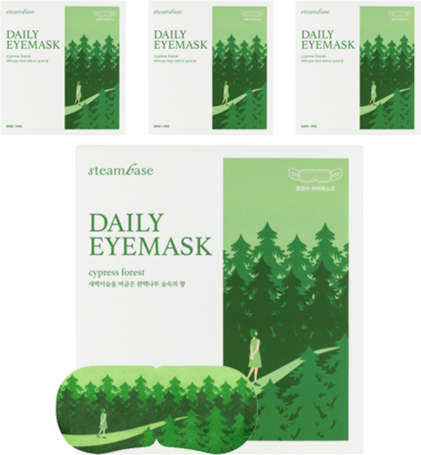데일리 아이마스크 편백나무향, 4개, 5매입