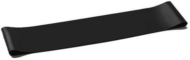 MEO 스쿼트 힙업 엉뽕 탄력 라텍스 루프 밴드 4단계, 블랙, 1개