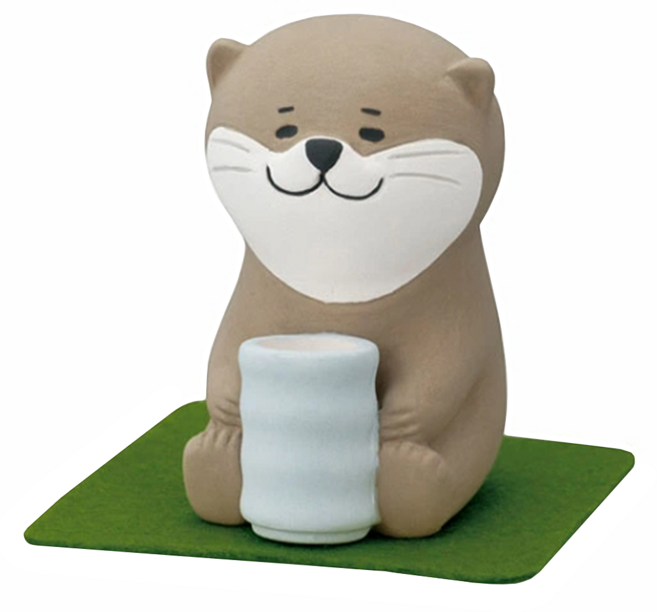 Decole Corporation 擴香石 水獺喝茶, 無香
