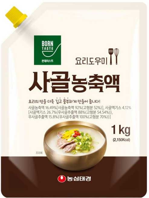 본테이스트 사골 농축액, 1kg, 1개