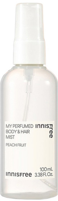 INNISFREE 我的身體髮香蜜桃噴霧, 100ml, 1瓶