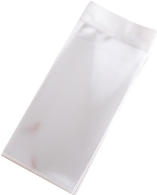 봄91 접착식OPP 무지 쿠키봉투 10 x 25 cm, 400개입, 1개