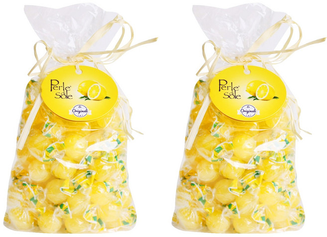 페를레디솔레 레몬 캔디, 500g, 2개
