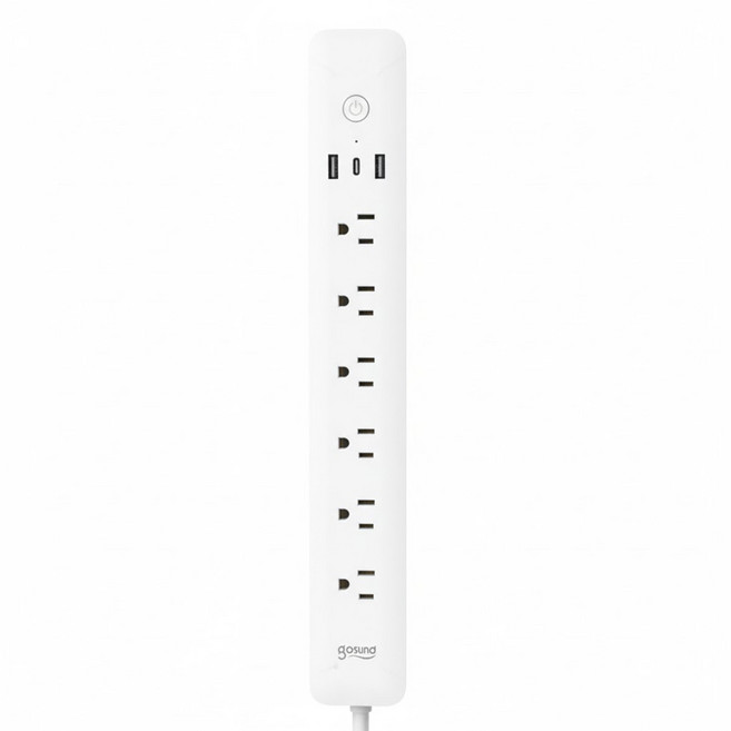 Gosund 30W 智慧延長線 帶Type-C快充口, 延長線, 1個, 180cm