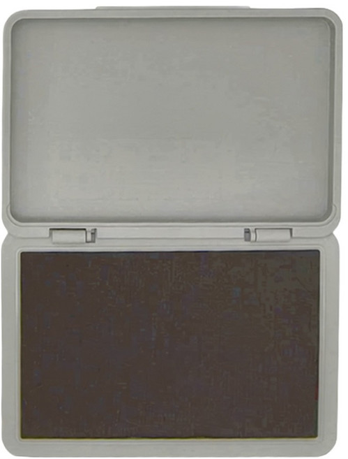 Shachihata 寫吉達 油性印台 快乾設計 適用於多種紙張, 咖啡色, 1個