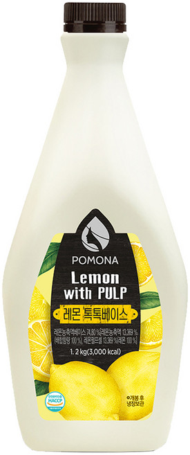 포모나 레몬 톡톡베이스, 1.2kg, 1개